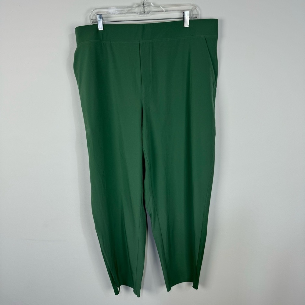 Athleta Green Joggers Athleisure Workout Lounge Activewear athletic
